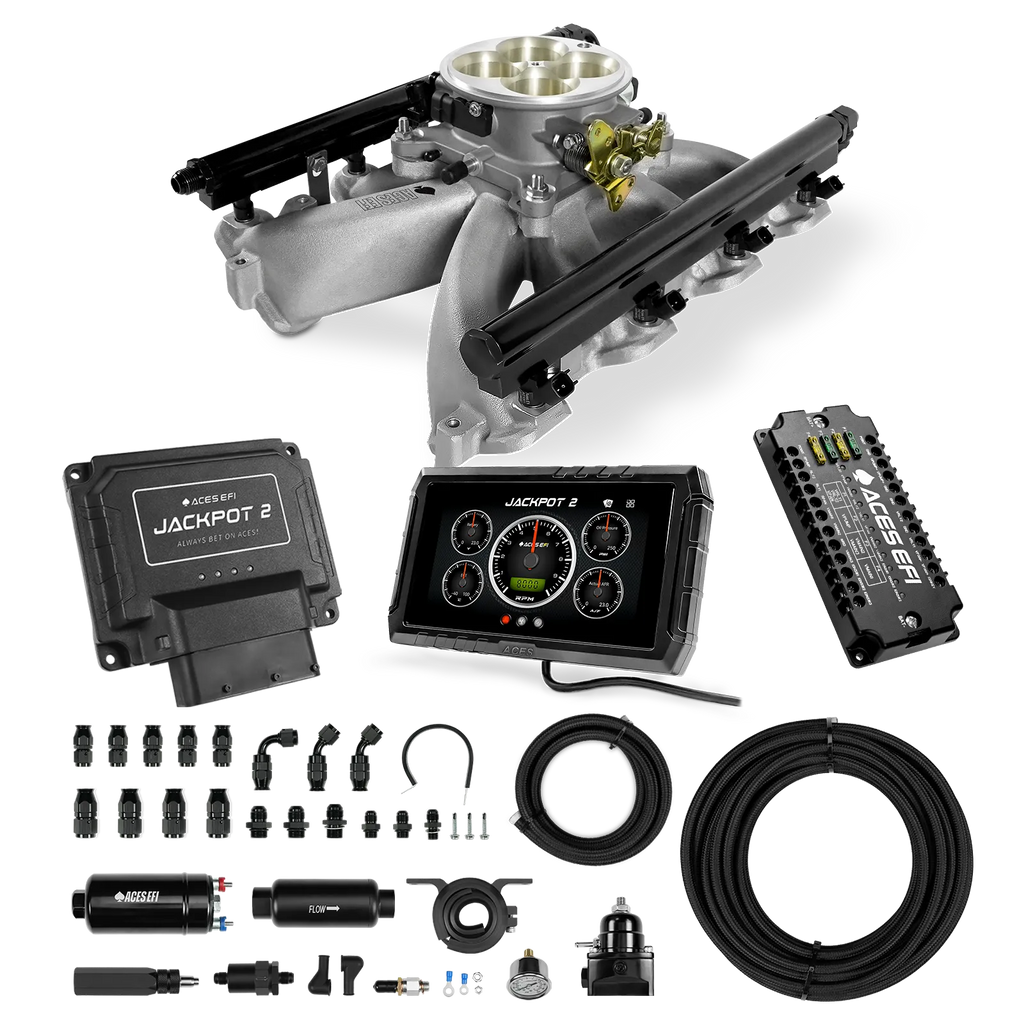 Jackpot 2 LS EFI System - Master Kit with 255 In-line Pump System w/40' PTFE Hose