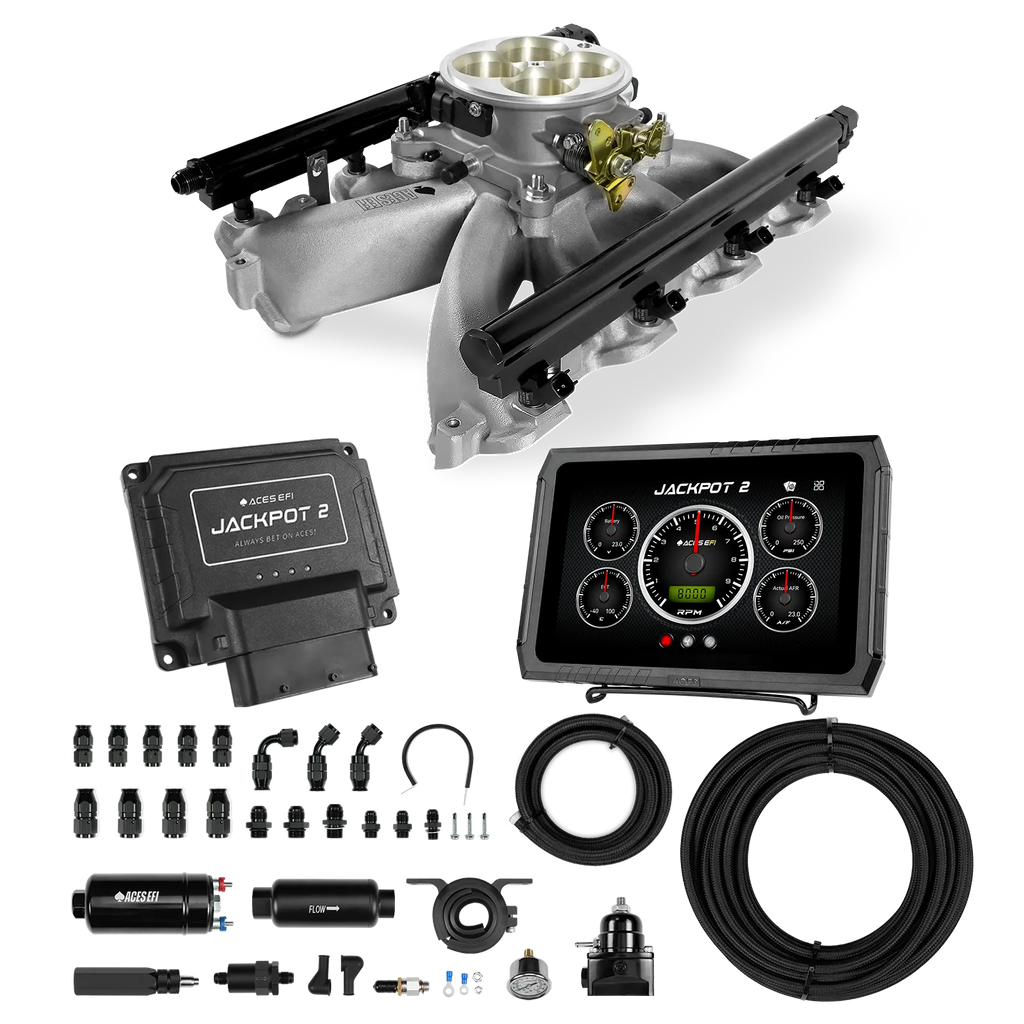 Jackpot 2 LS EFI System - Master Kit with 255 In-line Pump System w/40' PTFE Hose
