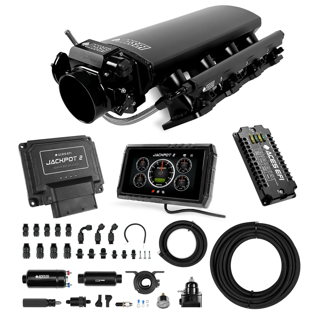 Jackpot 2 LS EFI System - Master Kit with 255 In-line Pump System w/40' PTFE Hose
