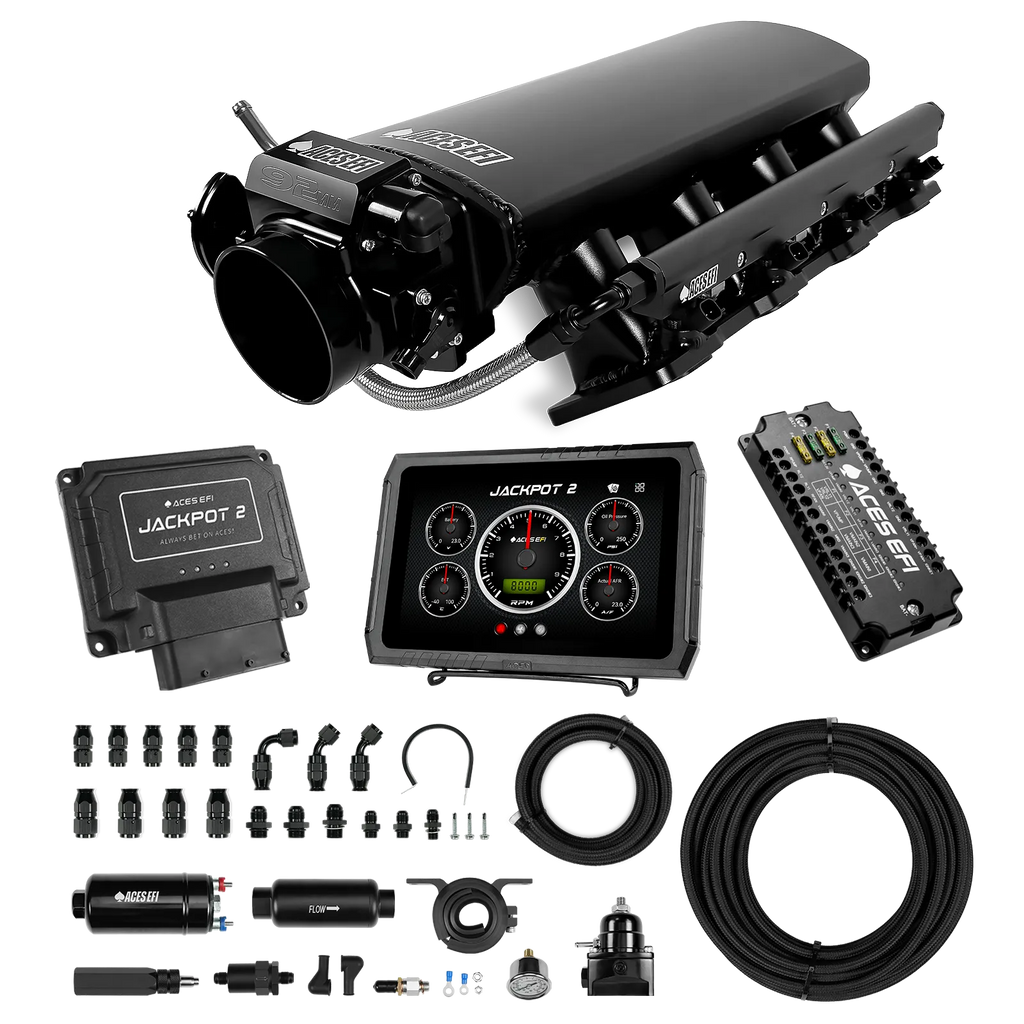 Jackpot 2 LS EFI System - Master Kit with 255 In-line Pump System w/40' PTFE Hose