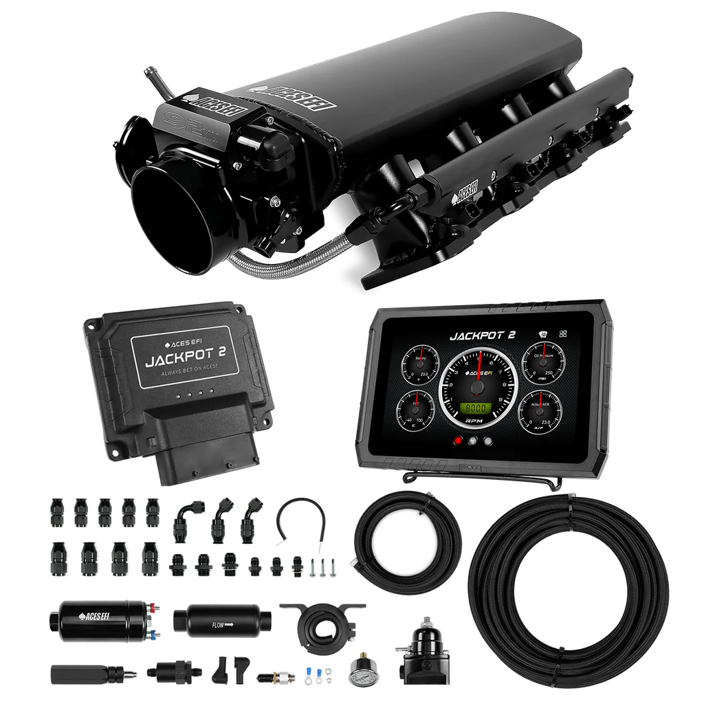 Jackpot 2 LS EFI System - Master Kit with 255 In-line Pump System w/40' PTFE Hose