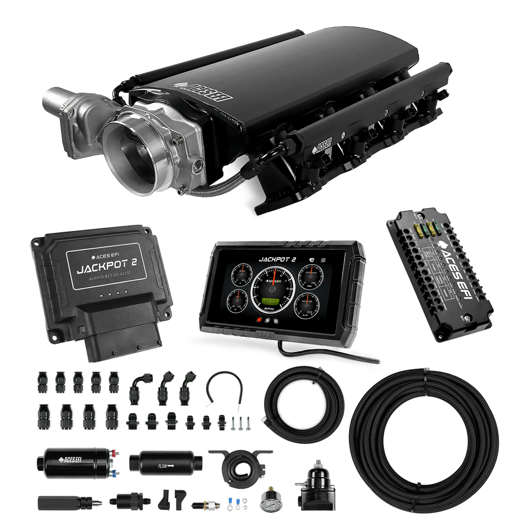 Jackpot 2 LS EFI System - Master Kit with 255 In-line Pump System w/40' PTFE Hose
