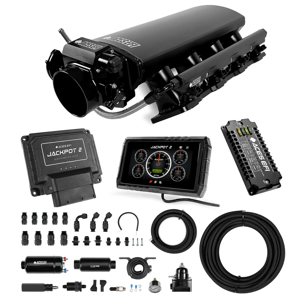 Jackpot 2 LS EFI System - Master Kit with 255 In-line Pump System w/40' PTFE Hose