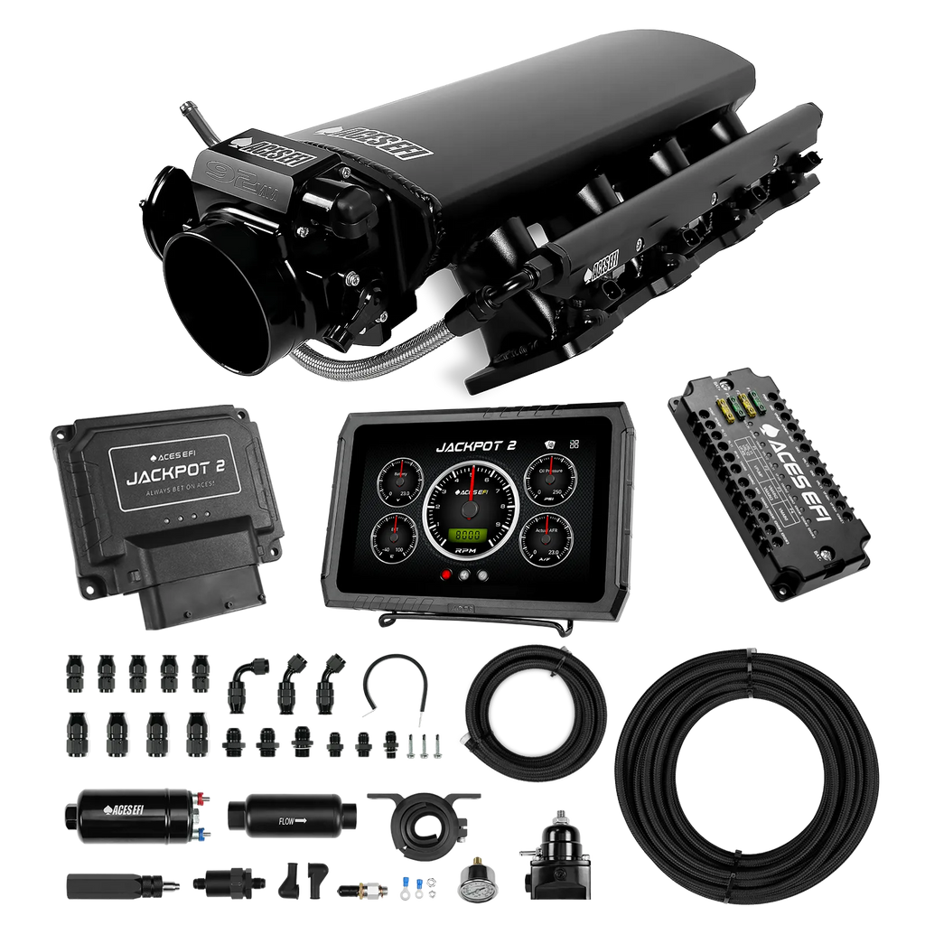 Jackpot 2 LS EFI System - Master Kit with 255 In-line Pump System w/40' PTFE Hose