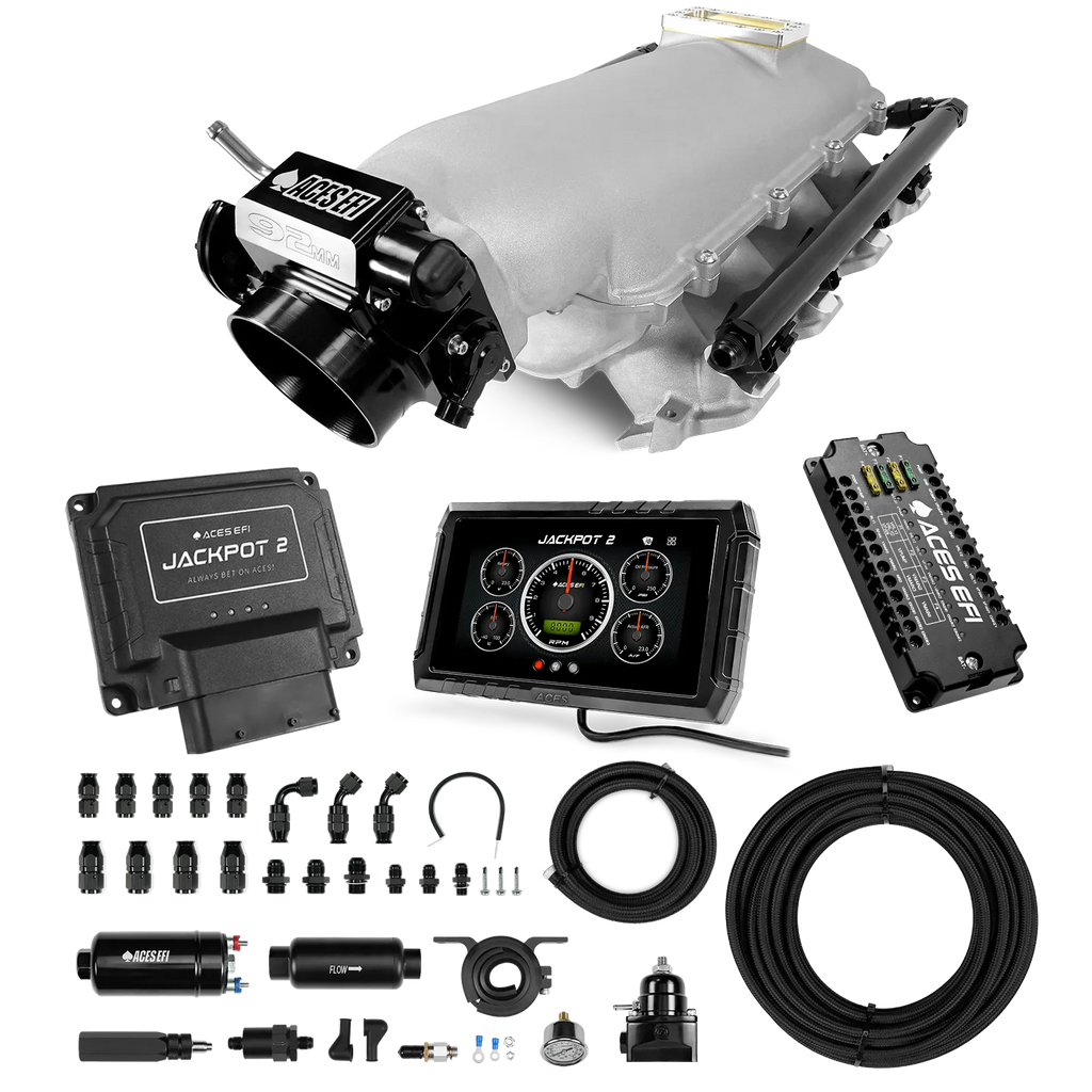 Jackpot 2 LS EFI System - Master Kit with 255 In-line Pump System w/40' PTFE Hose