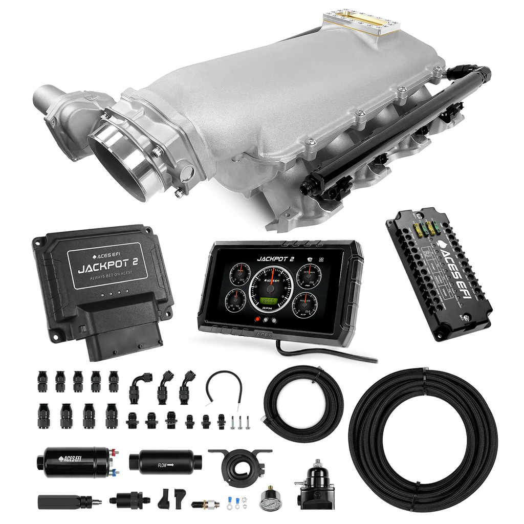 Jackpot 2 LS EFI System - Master Kit with 255 In-line Pump System w/40' PTFE Hose