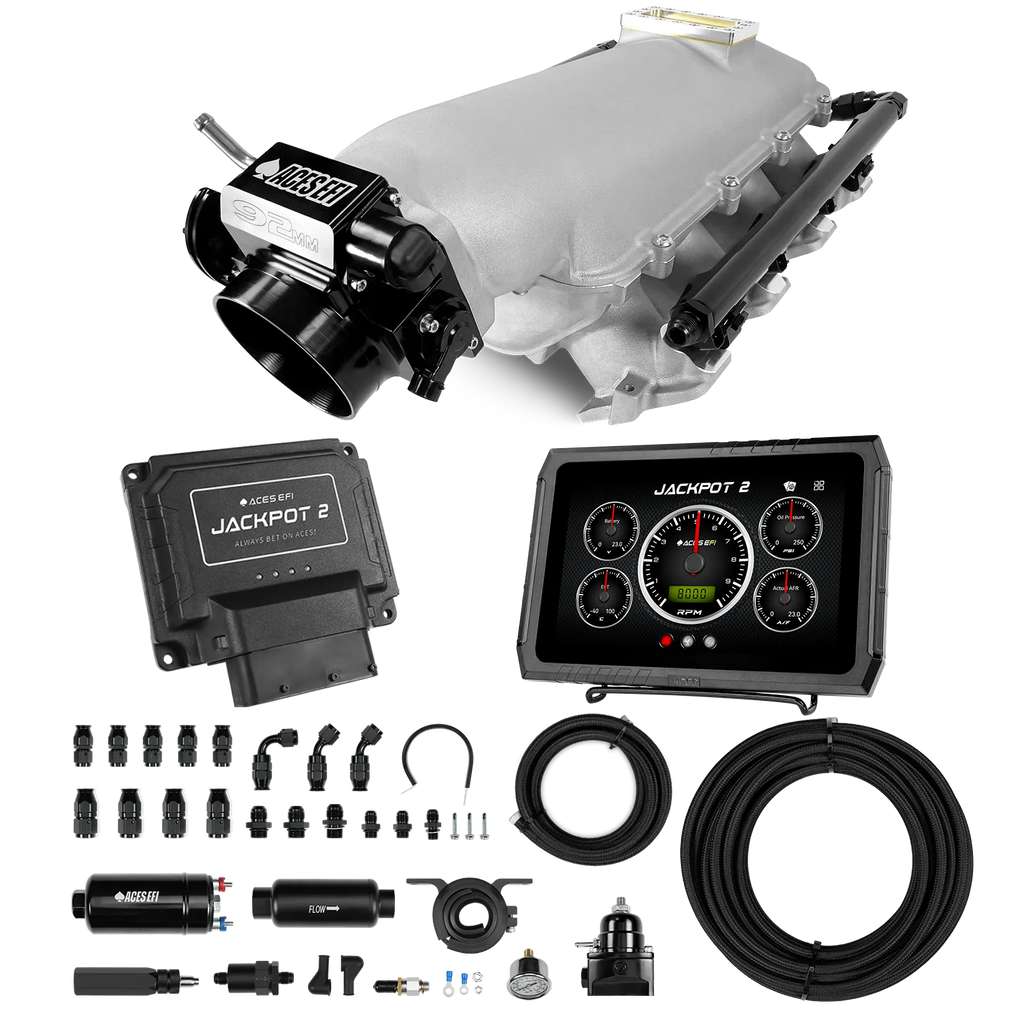 Jackpot 2 LS EFI System - Master Kit with 255 In-line Pump System w/40' PTFE Hose