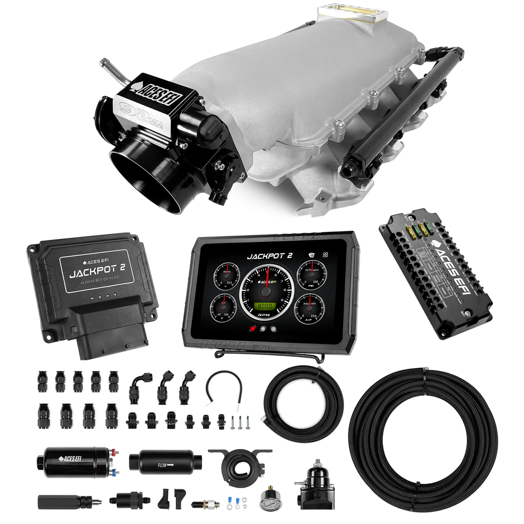 Jackpot 2 LS EFI System - Master Kit with 255 In-line Pump System w/40' PTFE Hose