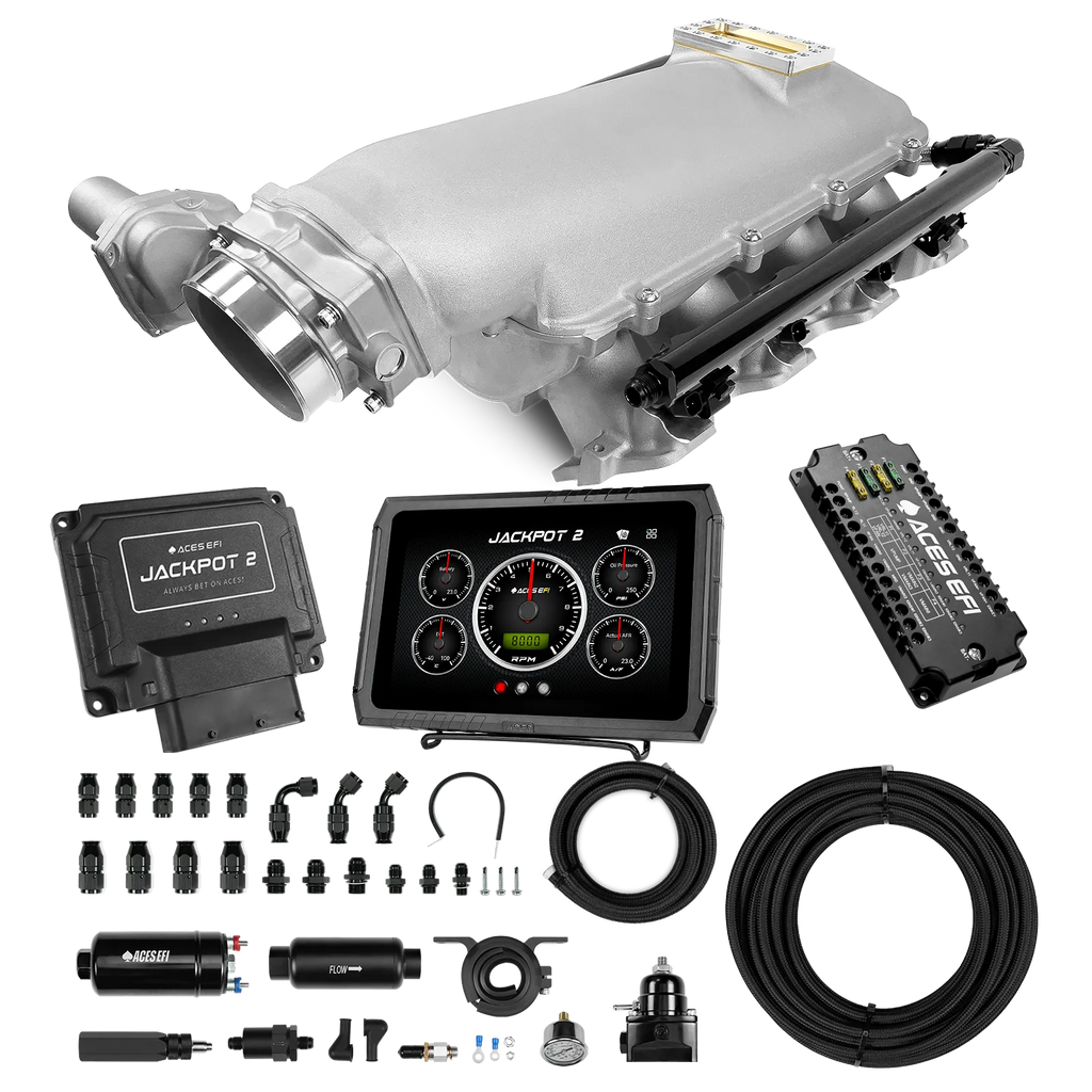 Jackpot 2 LS EFI System - Master Kit with 255 In-line Pump System w/40' PTFE Hose