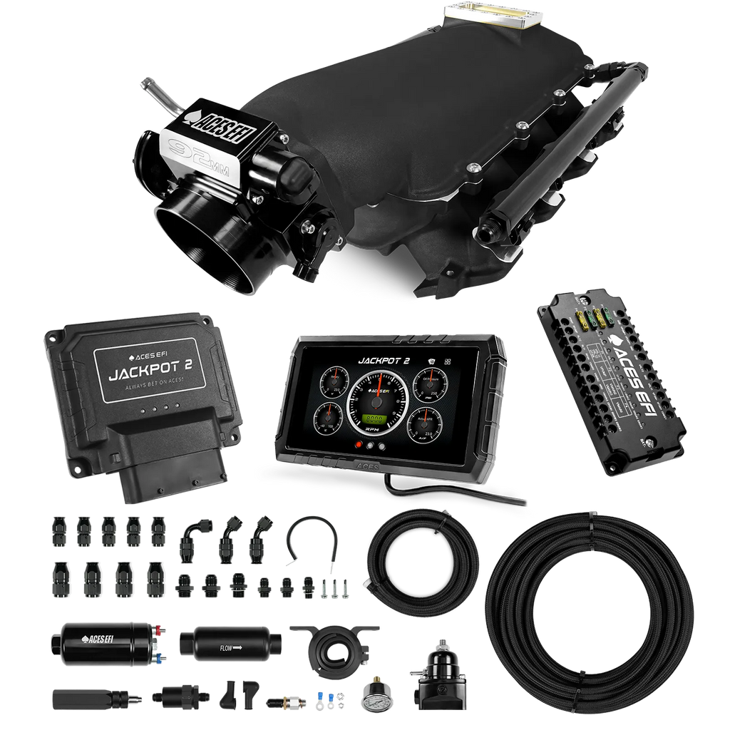 Jackpot 2 LS EFI System - Master Kit with 255 In-line Pump System w/40' PTFE Hose