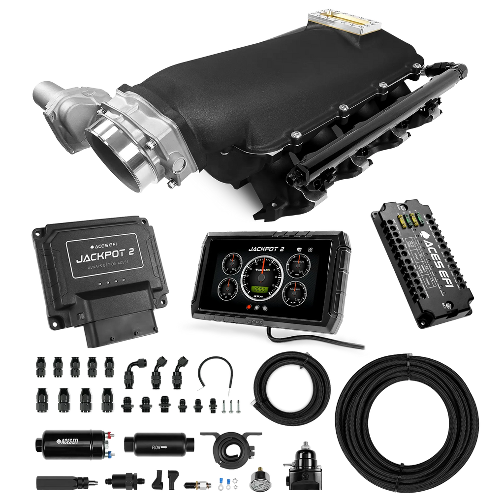 Jackpot 2 LS EFI System - Master Kit with 255 In-line Pump System w/40' PTFE Hose