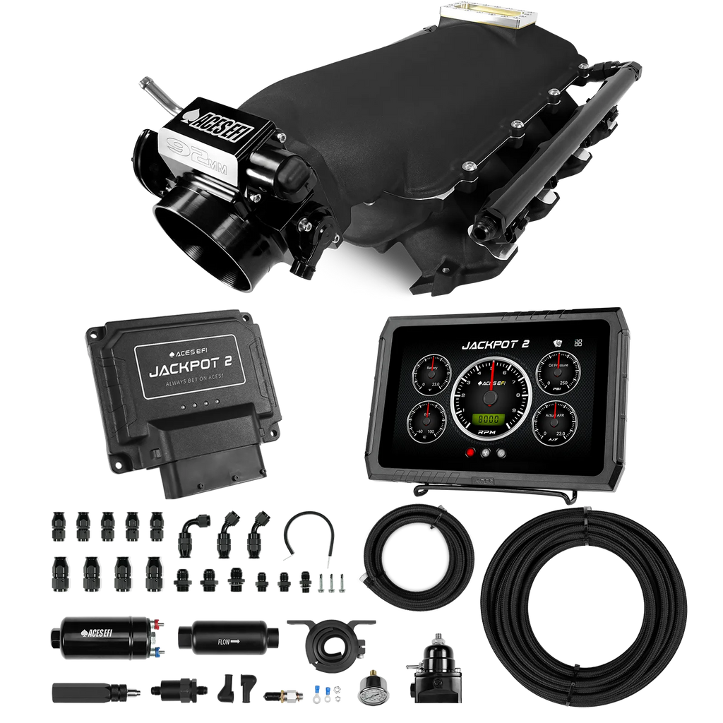 Jackpot 2 LS EFI System - Master Kit with 255 In-line Pump System w/40' PTFE Hose