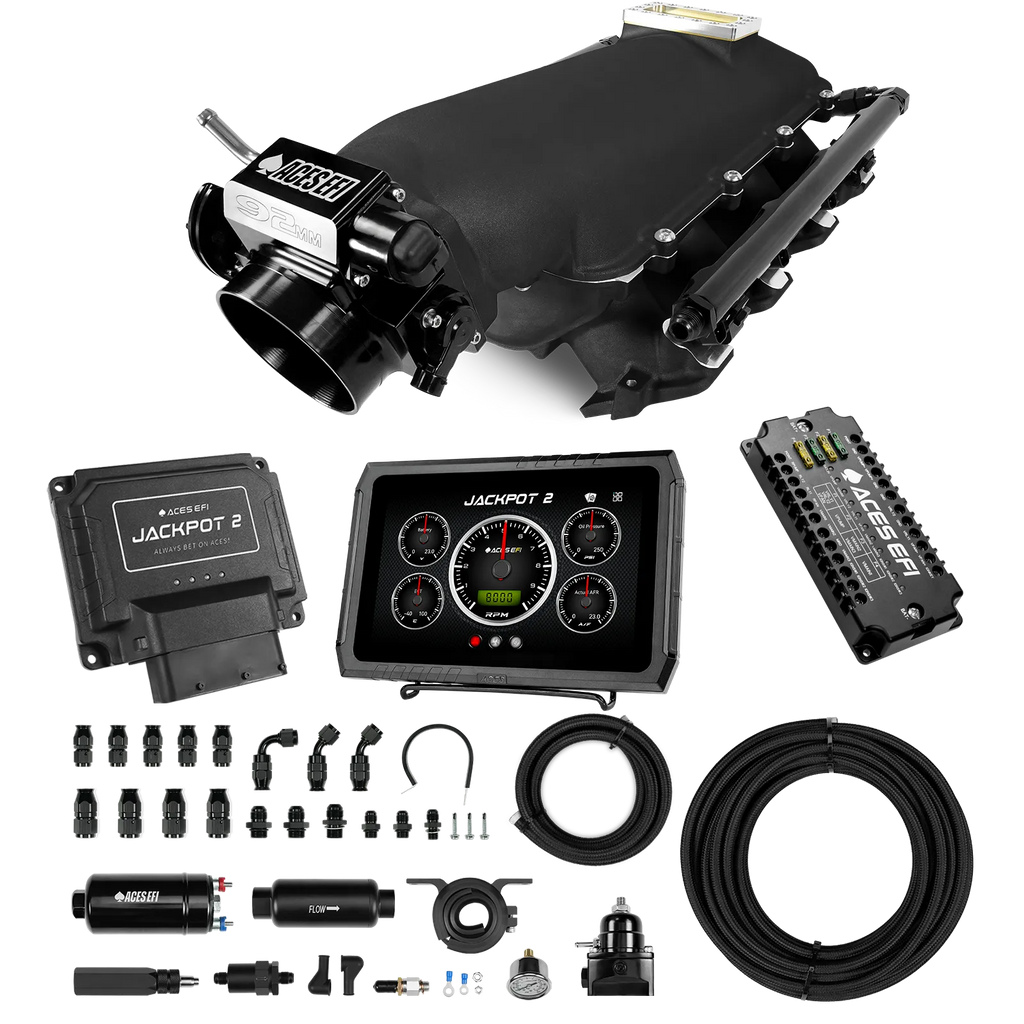 Jackpot 2 LS EFI System - Master Kit with 255 In-line Pump System w/40' PTFE Hose