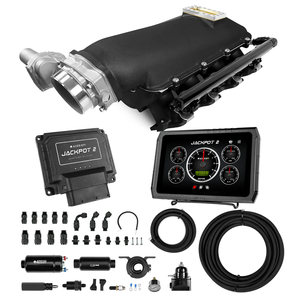 Jackpot 2 LS EFI System - Master Kit with 255 In-line Pump System w/40' PTFE Hose
