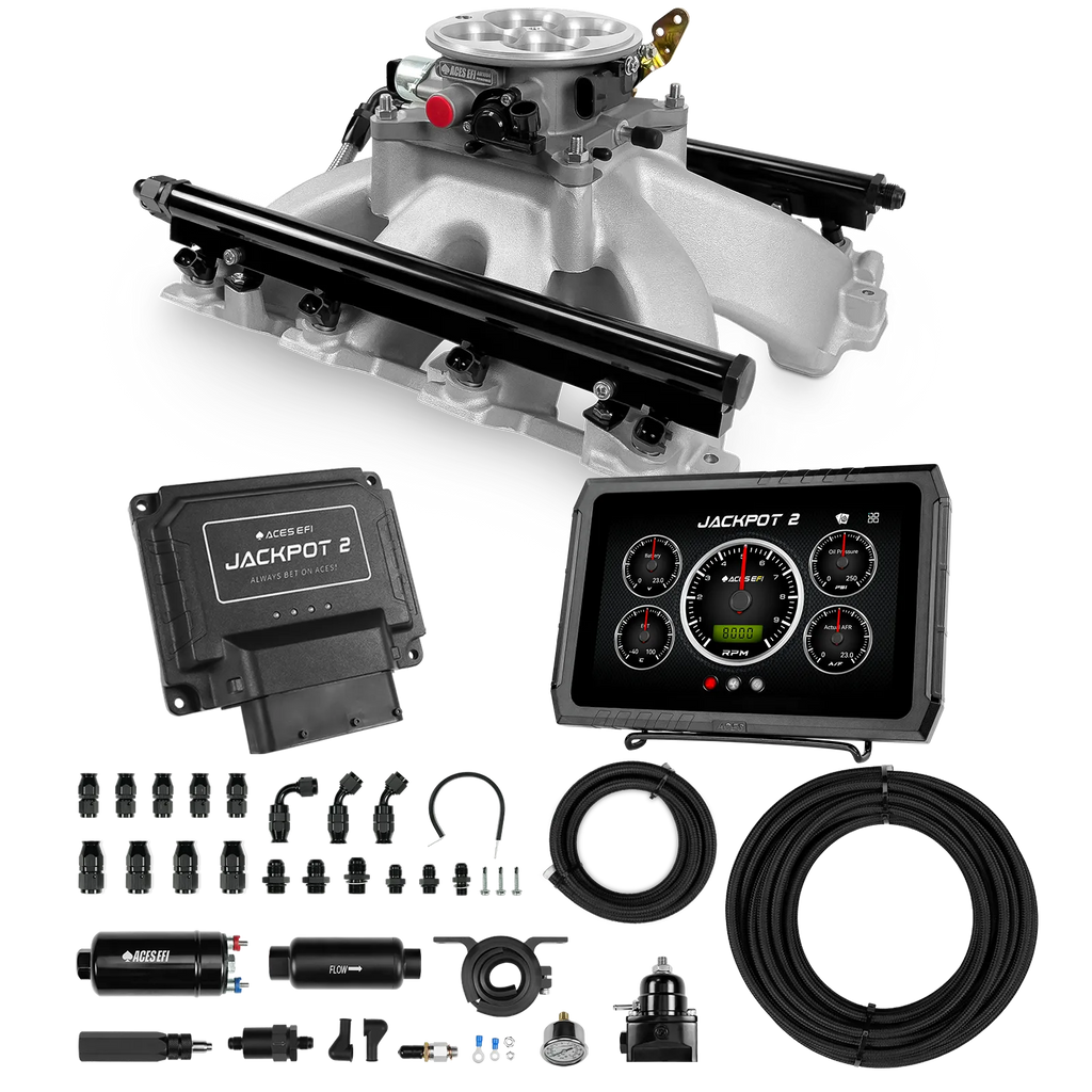 Jackpot 2 LS EFI System - Master Kit with 255 In-line Pump System w/40' PTFE Hose