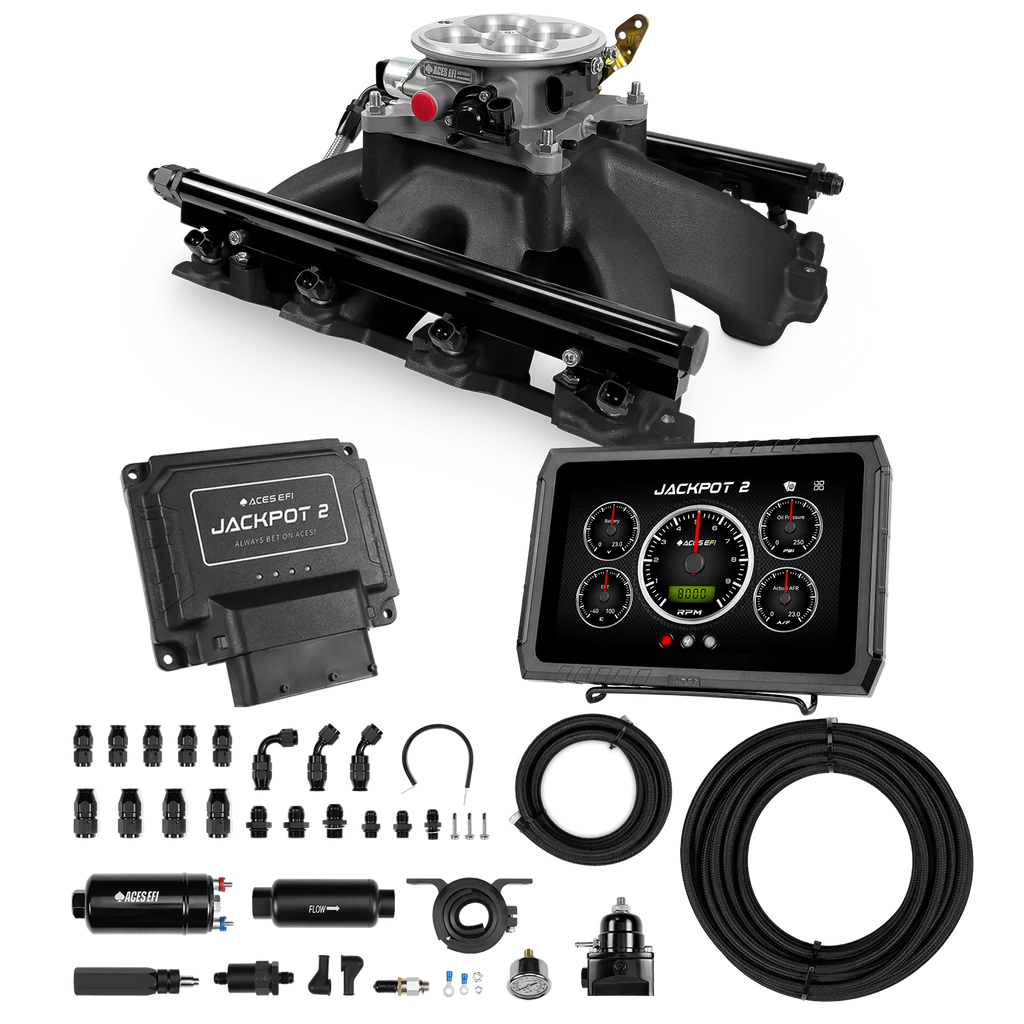 Jackpot 2 LS EFI System - Master Kit with 255 In-line Pump System w/40' PTFE Hose