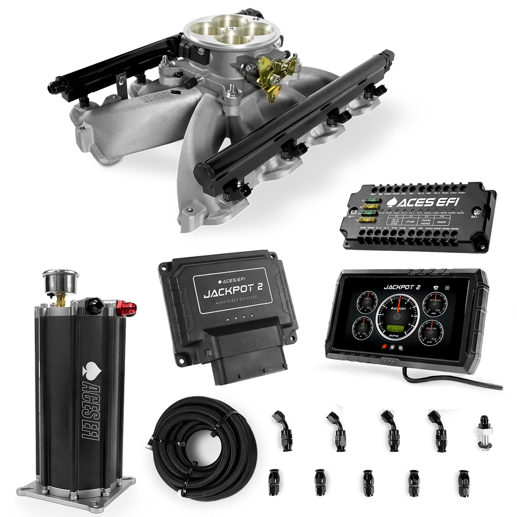 Jackpot 2 LS EFI System - Master Kit with Command Center 2 Surge Tank