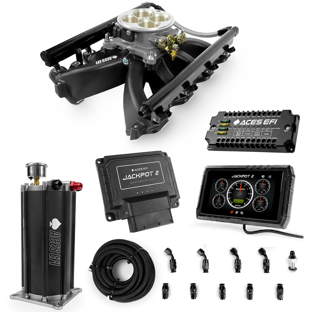 Jackpot 2 LS EFI System - Master Kit with Command Center 2 Surge Tank
