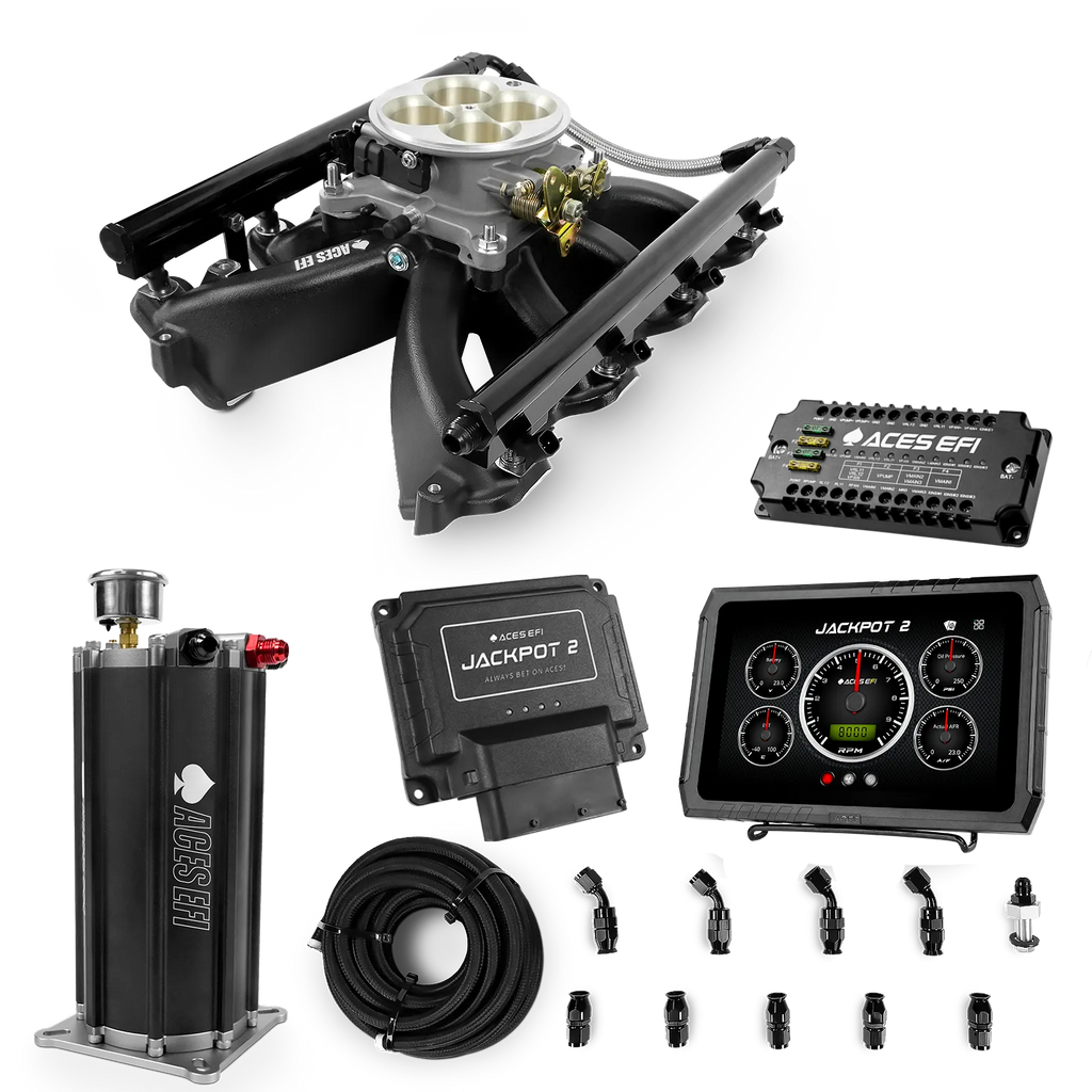 Jackpot 2 LS EFI System - Master Kit with Command Center 2 Surge Tank