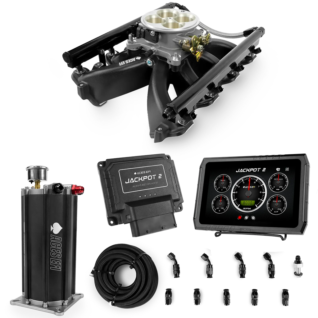 Jackpot 2 LS EFI System - Master Kit with Command Center 2 Surge Tank