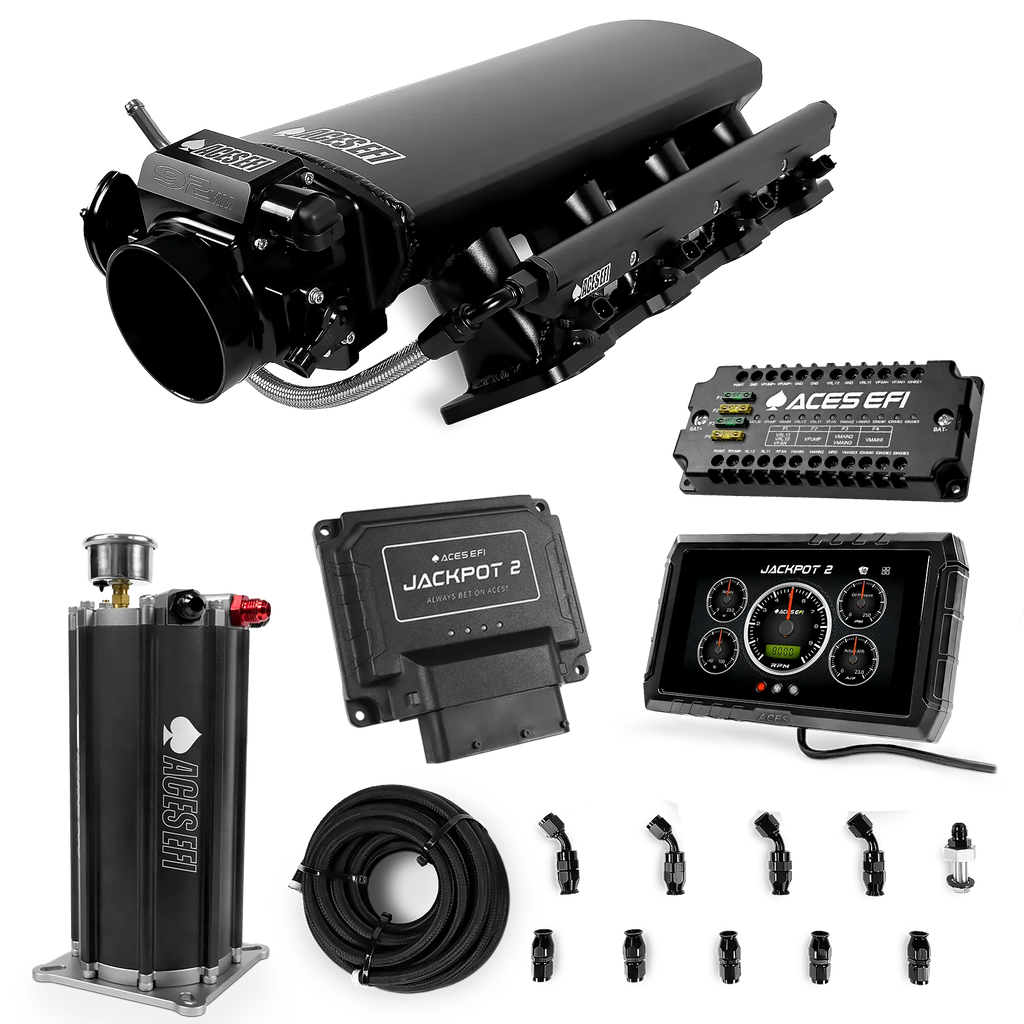 Jackpot 2 LS EFI System - Master Kit with Command Center 2 Surge Tank