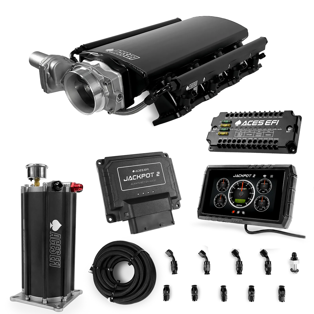 Jackpot 2 LS EFI System - Master Kit with Command Center 2 Surge Tank