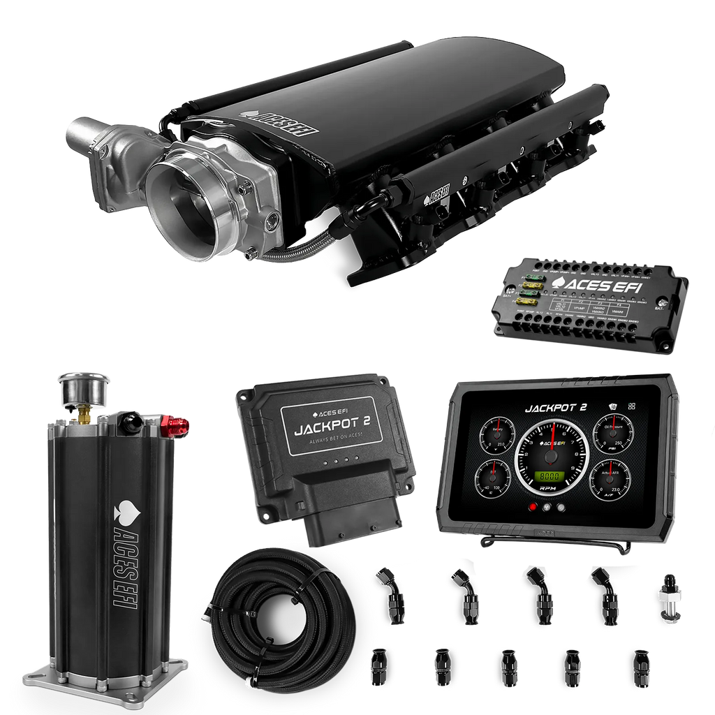 Jackpot 2 LS EFI System - Master Kit with Command Center 2 Surge Tank