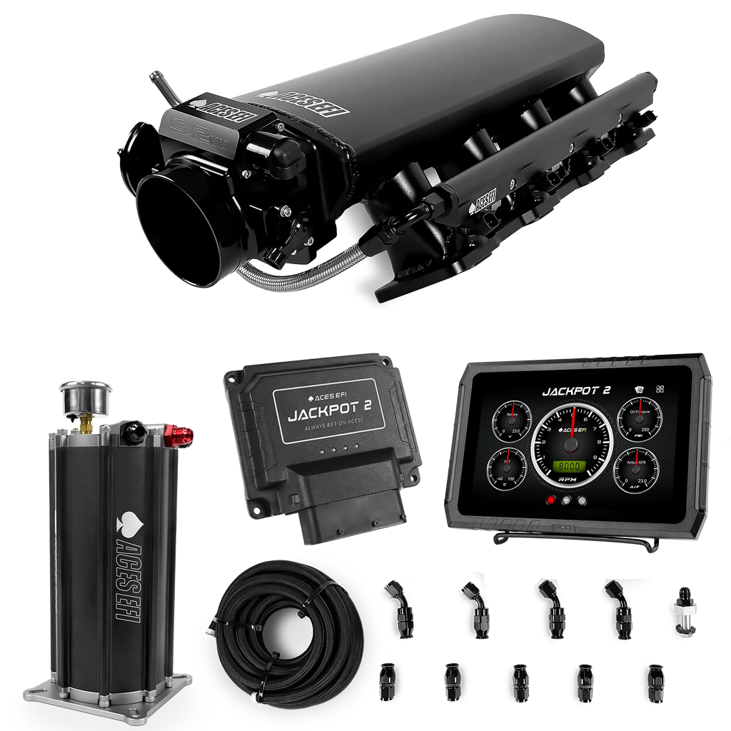 Jackpot 2 LS EFI System - Master Kit with Command Center 2 Surge Tank
