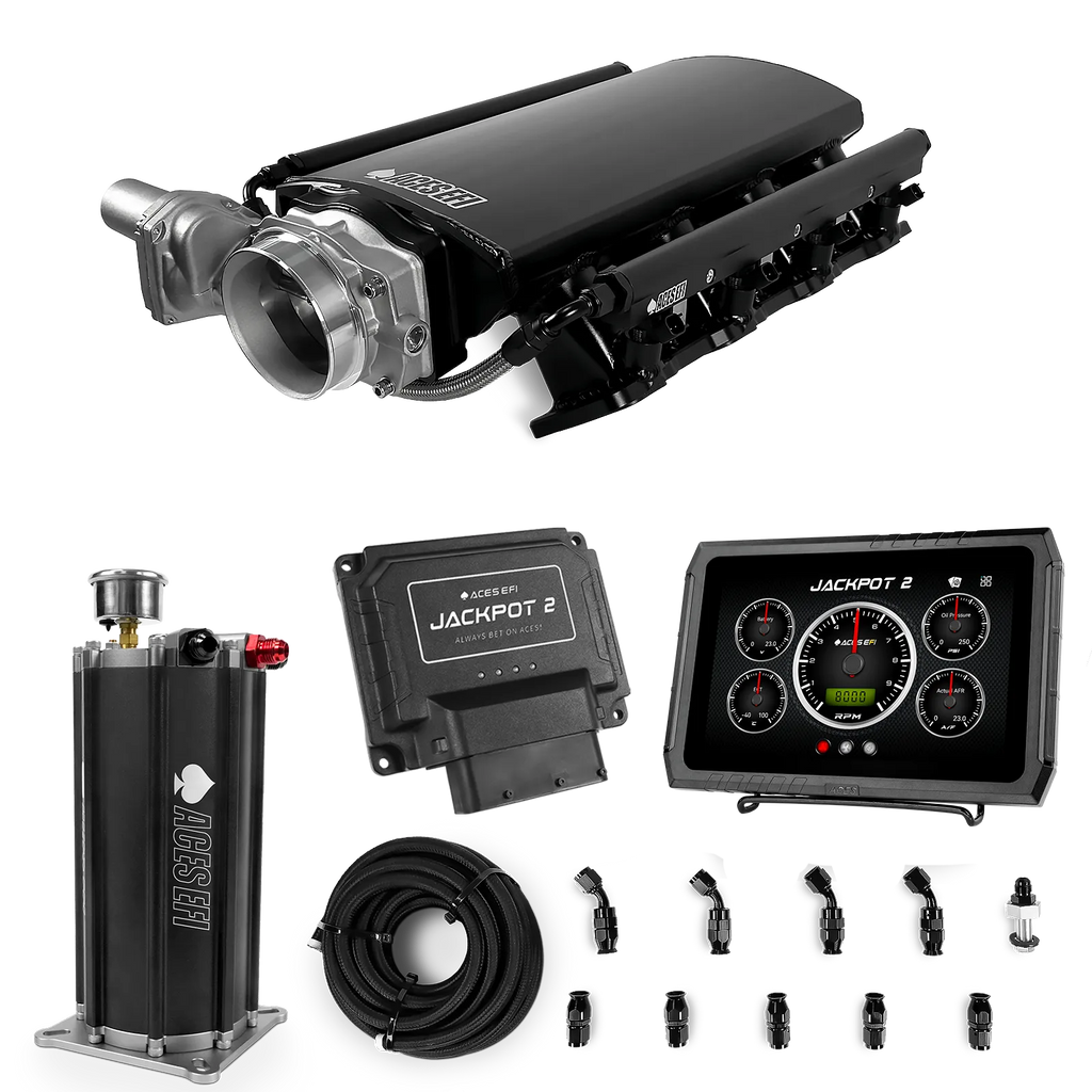 Jackpot 2 LS EFI System - Master Kit with Command Center 2 Surge Tank