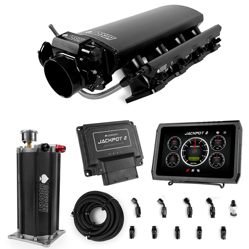 Jackpot 2 LS EFI System - Master Kit with Command Center 2 Surge Tank