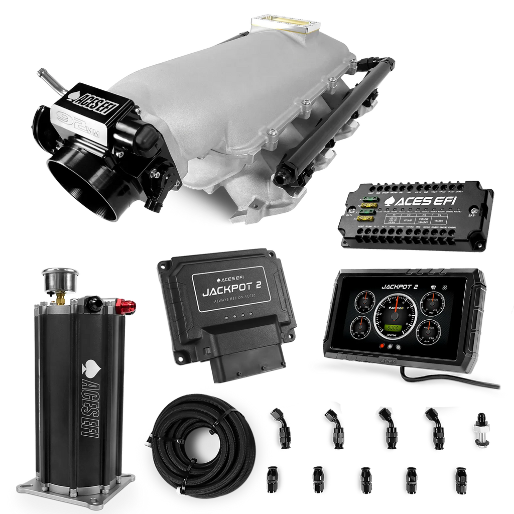 Jackpot 2 LS EFI System - Master Kit with Command Center 2 Surge Tank