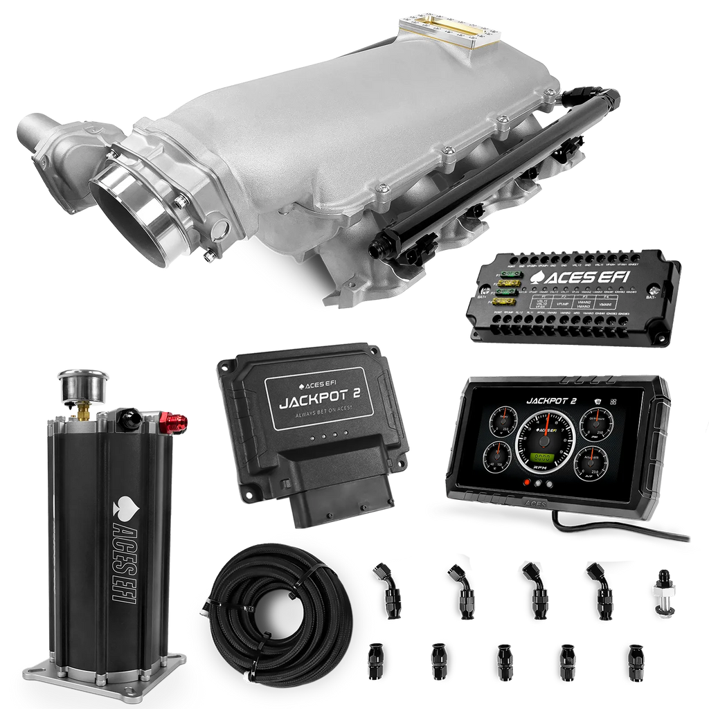 Jackpot 2 LS EFI System - Master Kit with Command Center 2 Surge Tank