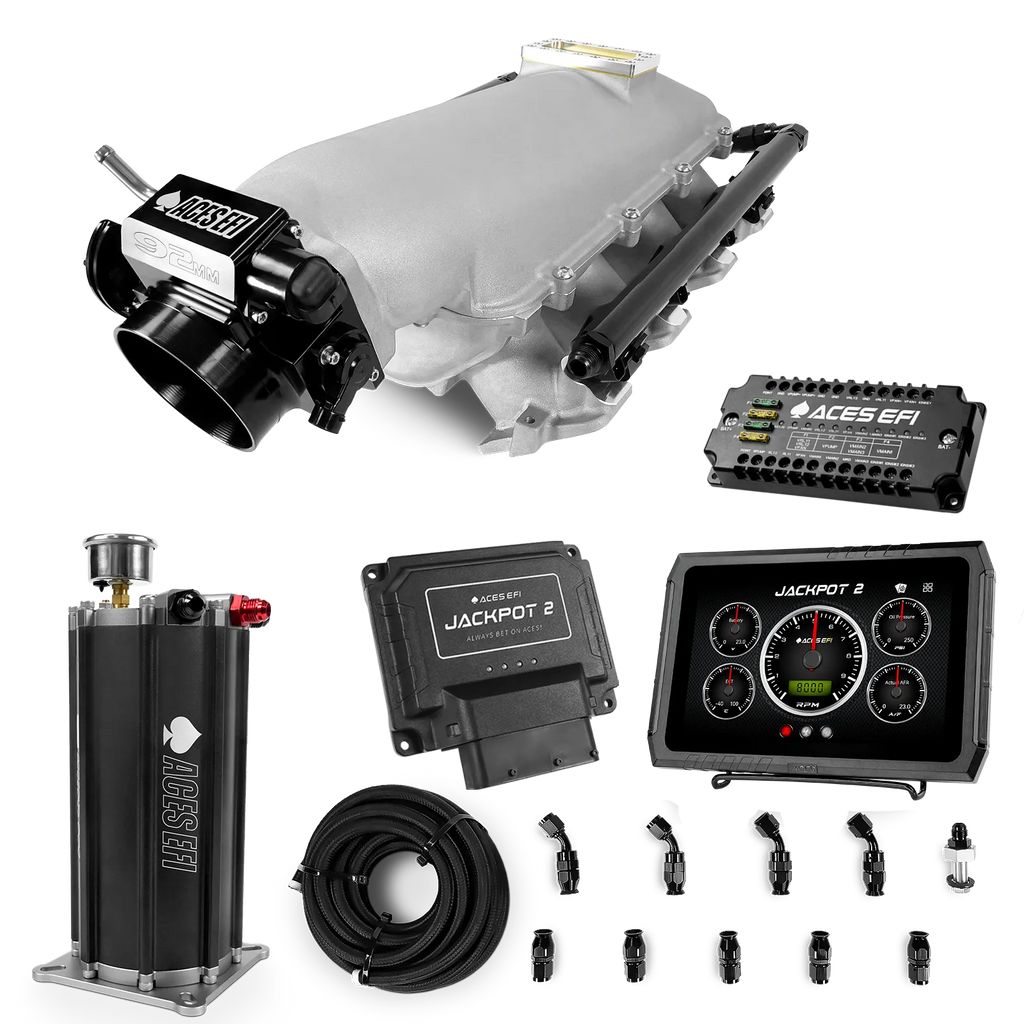 Jackpot 2 LS EFI System - Master Kit with Command Center 2 Surge Tank