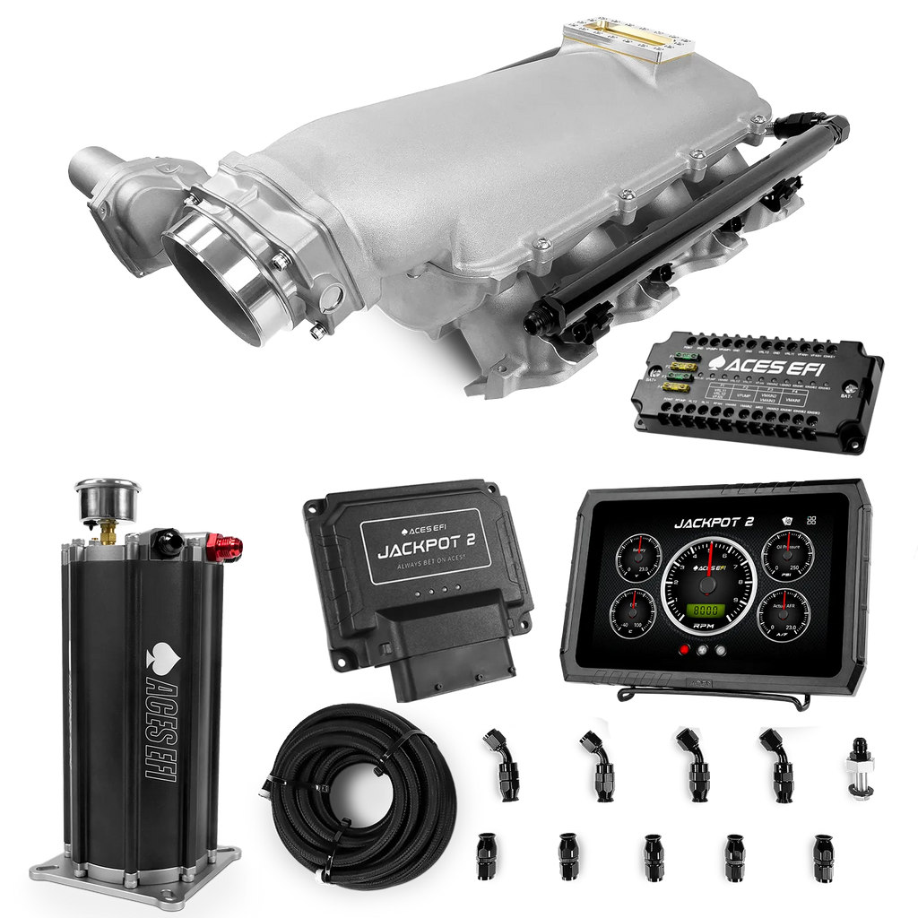 Jackpot 2 LS EFI System - Master Kit with Command Center 2 Surge Tank
