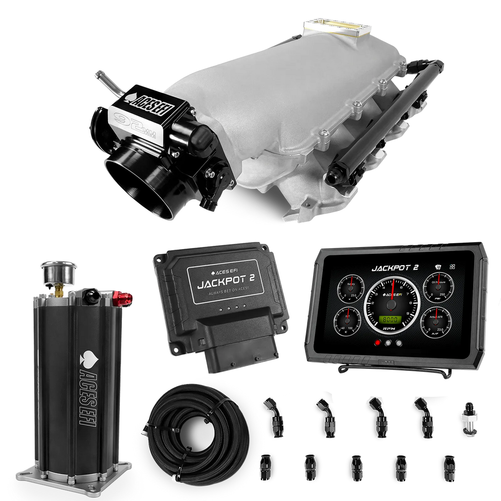 Jackpot 2 LS EFI System - Master Kit with Command Center 2 Surge Tank