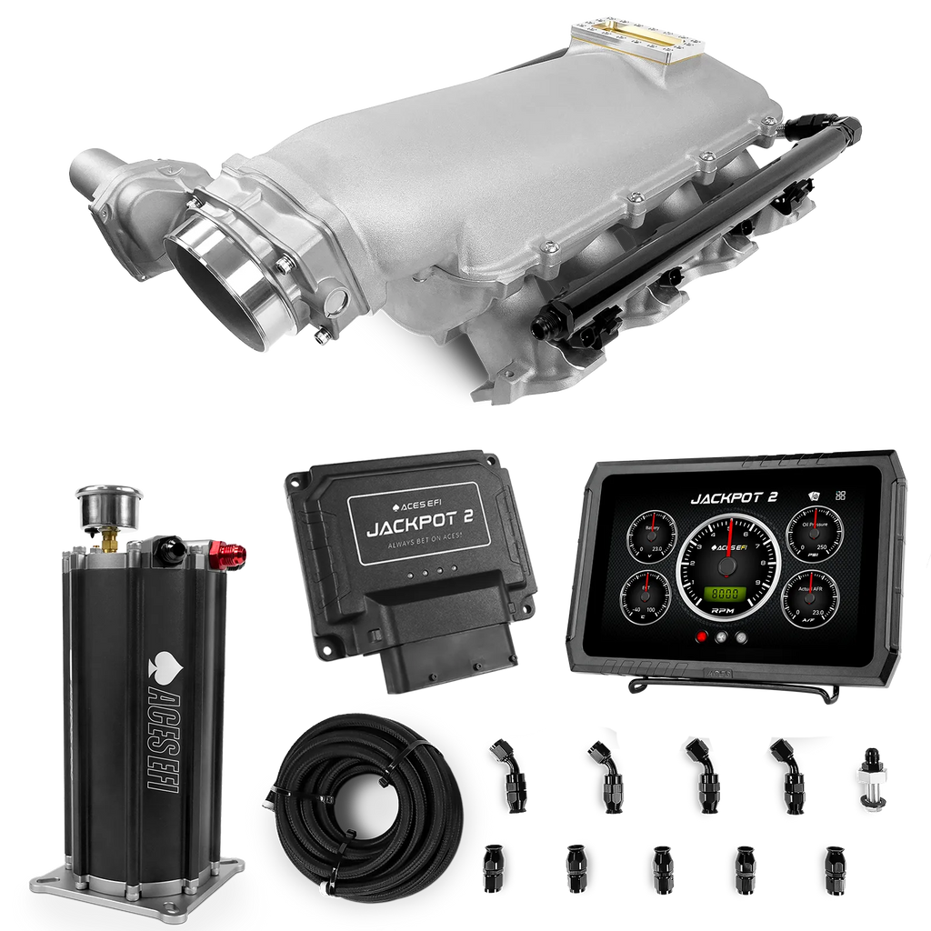 Jackpot 2 LS EFI System - Master Kit with Command Center 2 Surge Tank