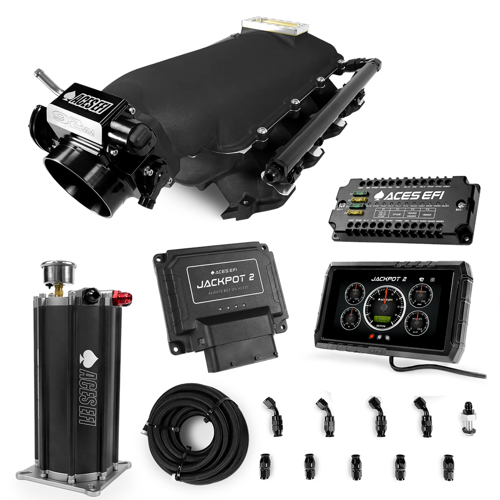 Jackpot 2 LS EFI System - Master Kit with Command Center 2 Surge Tank