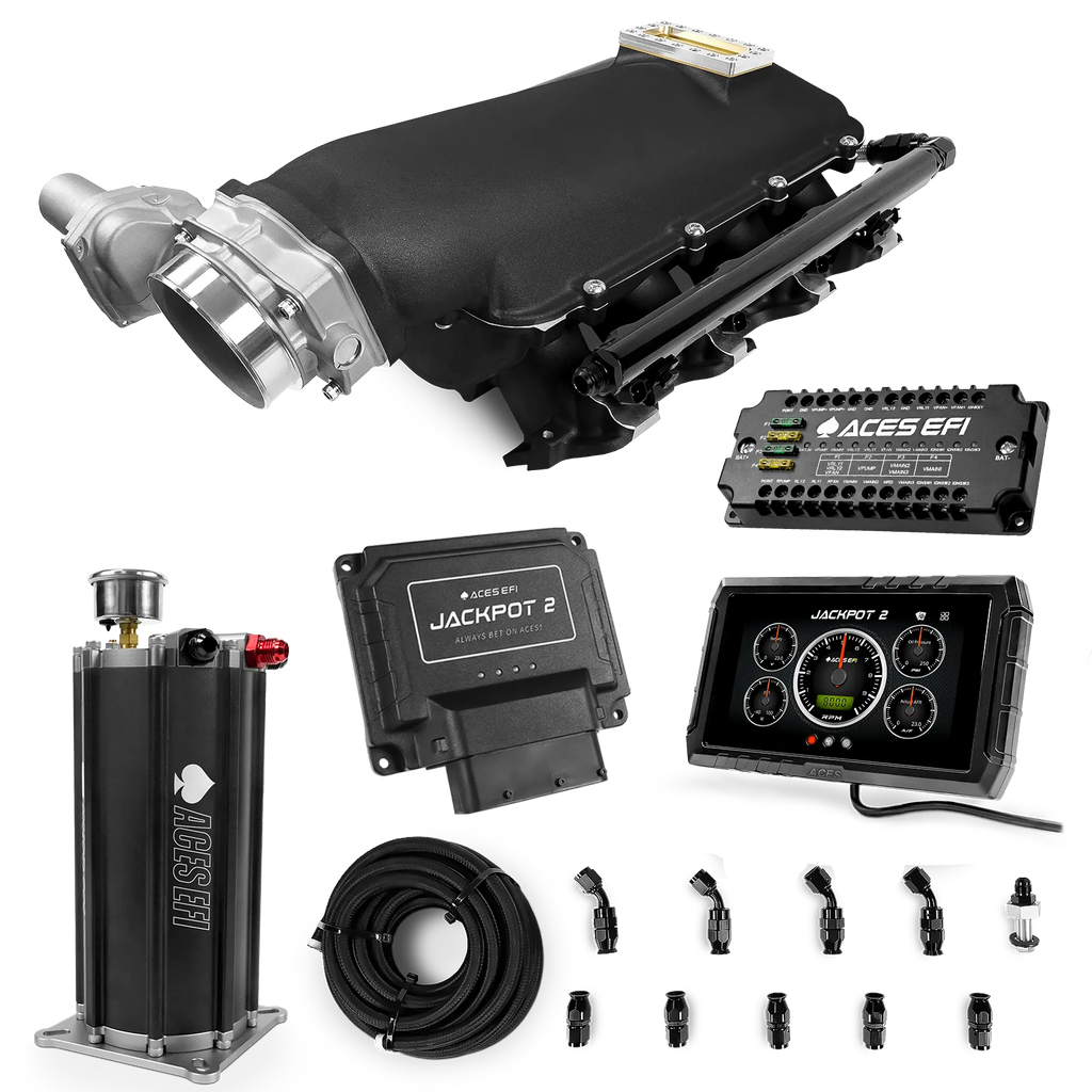 Jackpot 2 LS EFI System - Master Kit with Command Center 2 Surge Tank