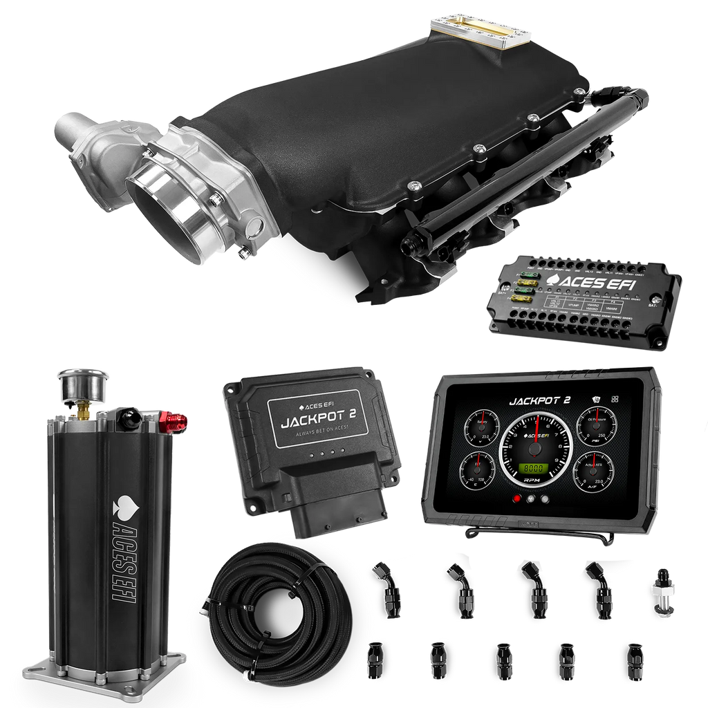 Jackpot 2 LS EFI System - Master Kit with Command Center 2 Surge Tank