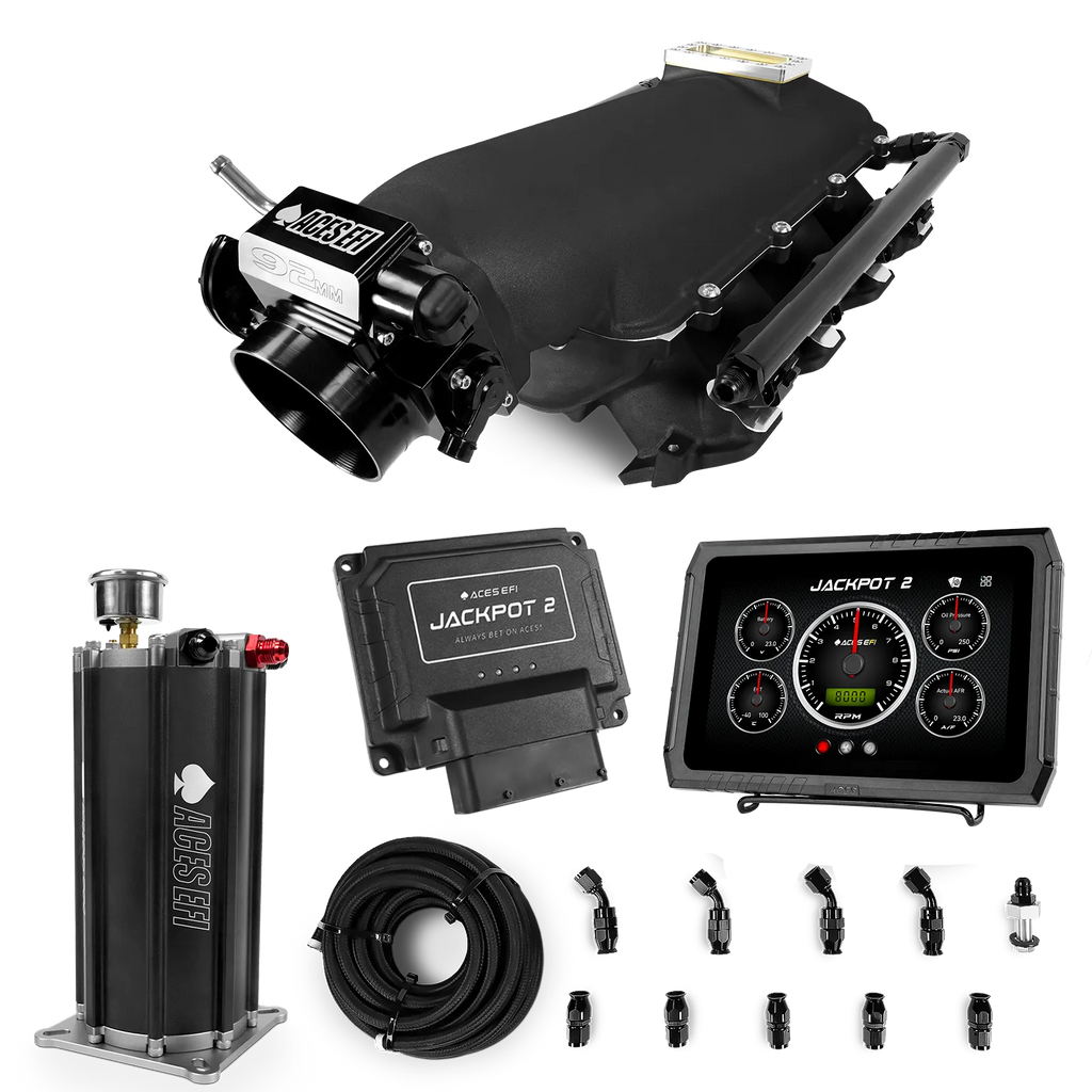 Jackpot 2 LS EFI System - Master Kit with Command Center 2 Surge Tank