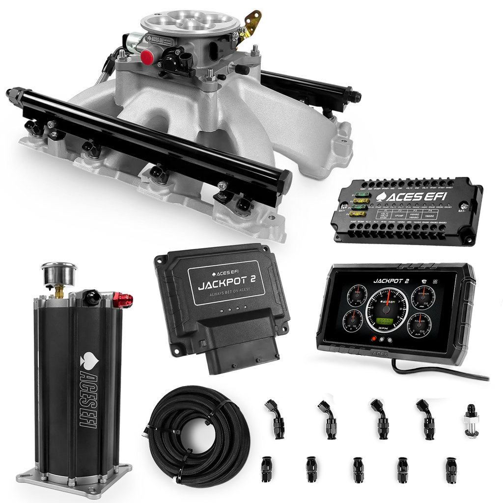 Jackpot 2 LS EFI System - Master Kit with Command Center 2 Surge Tank