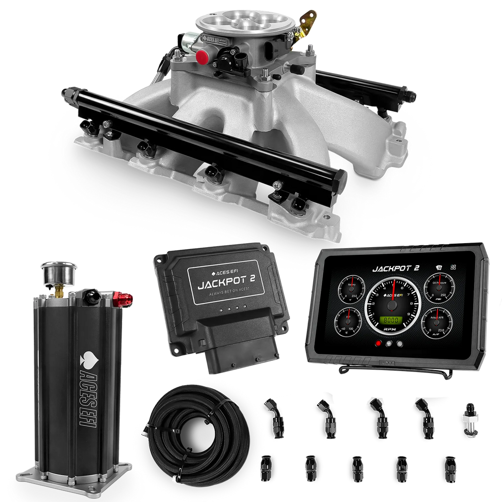 Jackpot 2 LS EFI System - Master Kit with Command Center 2 Surge Tank