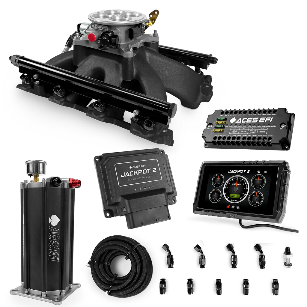 Jackpot 2 LS EFI System - Master Kit with Command Center 2 Surge Tank