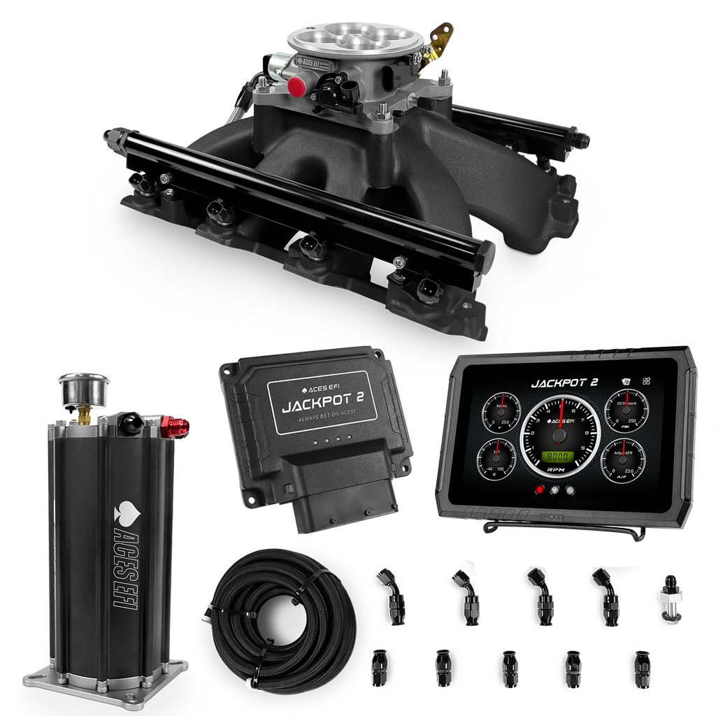 Jackpot 2 LS EFI System - Master Kit with Command Center 2 Surge Tank
