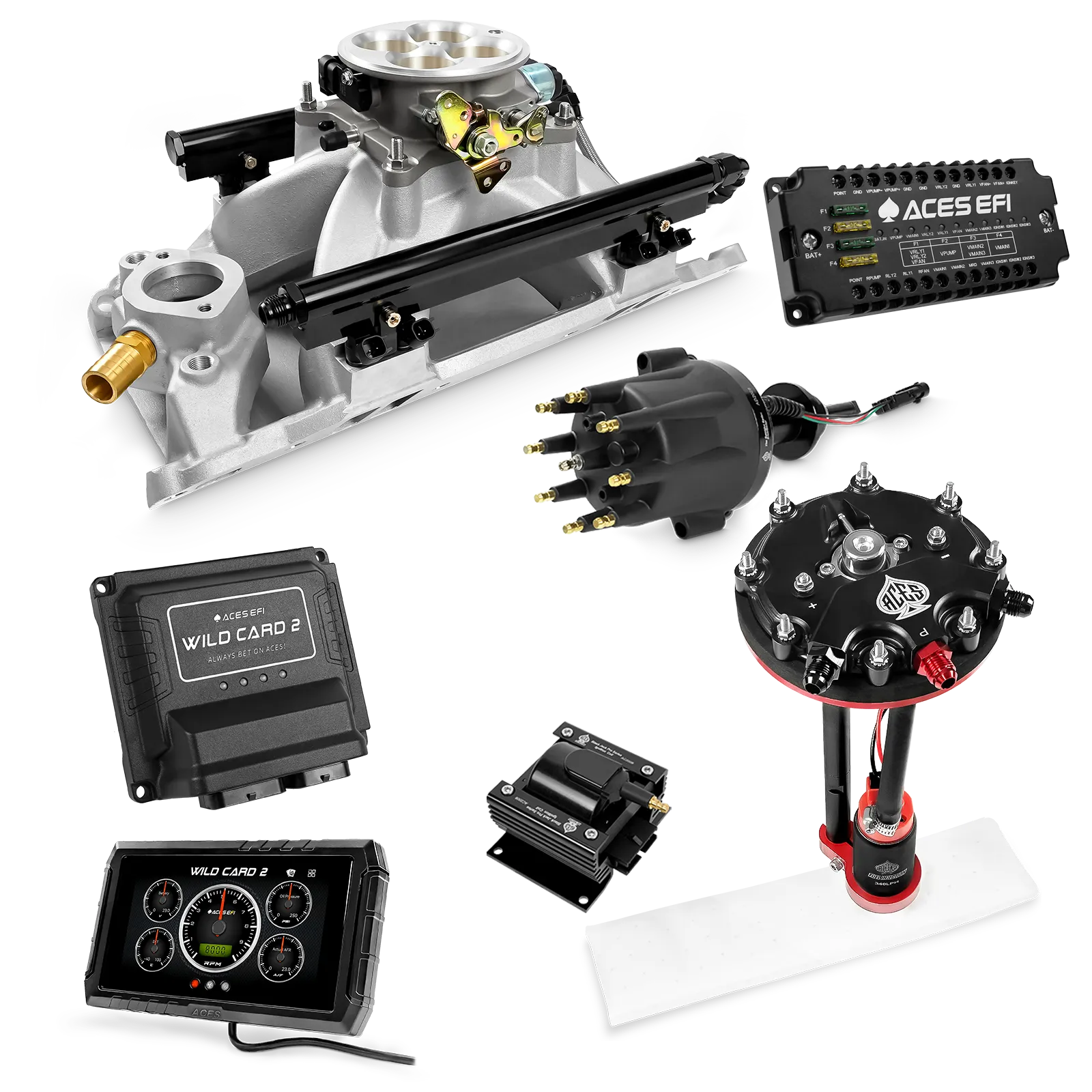 Wild Card 2 Sequential EFI Master Kits (500 HP)
