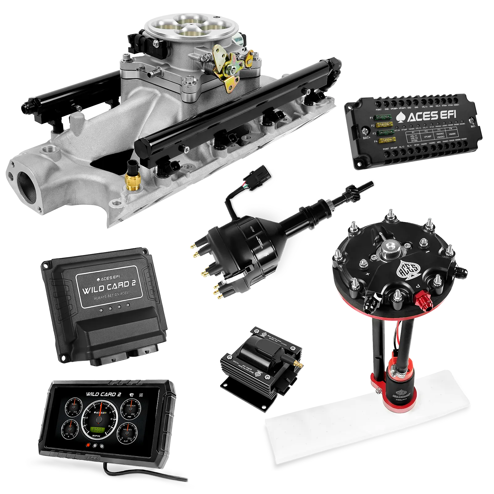 Wild Card 2 Sequential EFI Master Kits (500 HP)