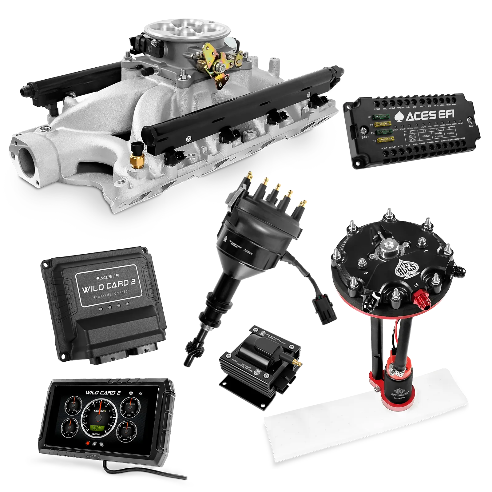Wild Card 2 Sequential EFI Master Kits (500 HP)