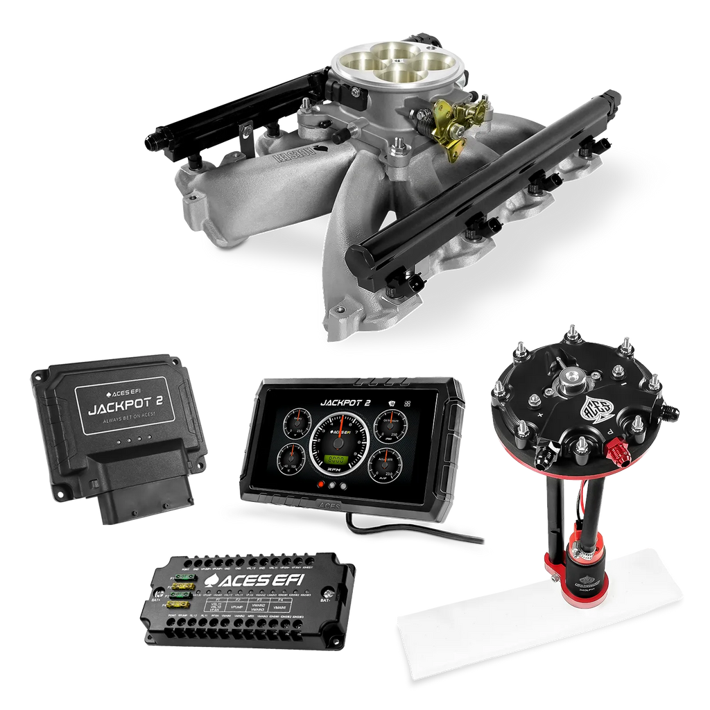 Jackpot 2 LS EFI System - Master Kit with Tank Conversion Pump Module with Internal Regulator