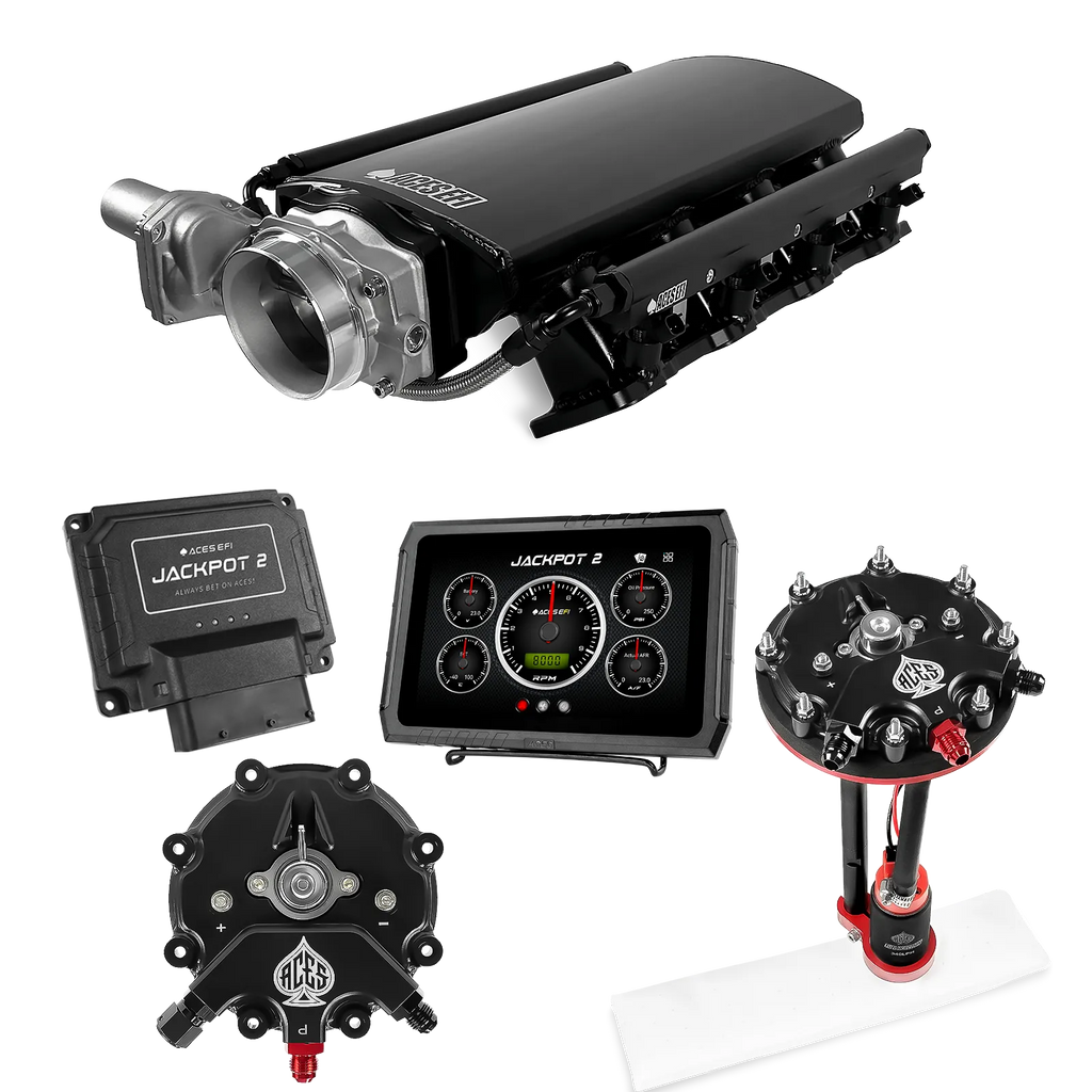 Jackpot 2 LS EFI System - Master Kit with Tank Conversion Pump Module with Internal Regulator