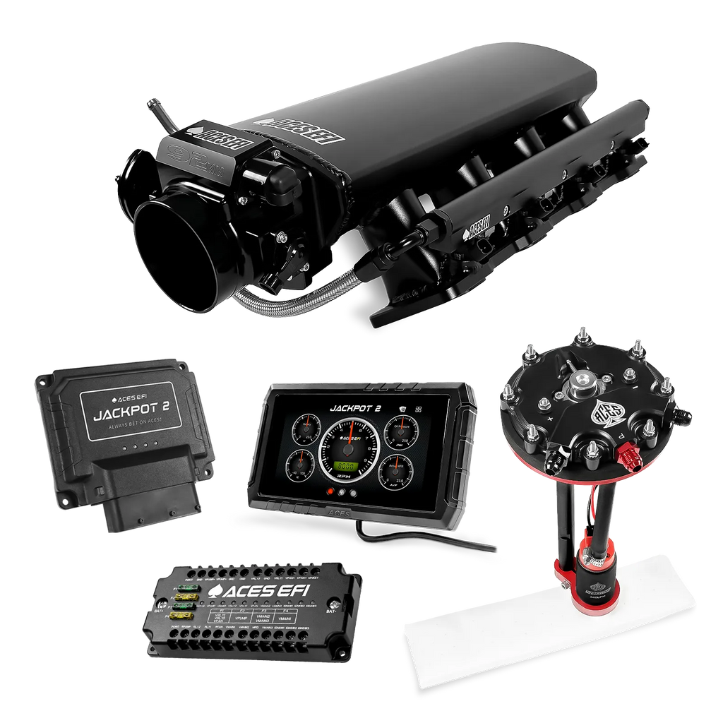 Jackpot 2 LS EFI System - Master Kit with Tank Conversion Pump Module with Internal Regulator